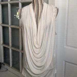 Simple white top by Bluheaven